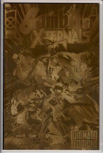 GAMBIT AND THE X-TERNALS AGE OF APOCALYPSE GOLD FOIL COVER 9.6 NM+
