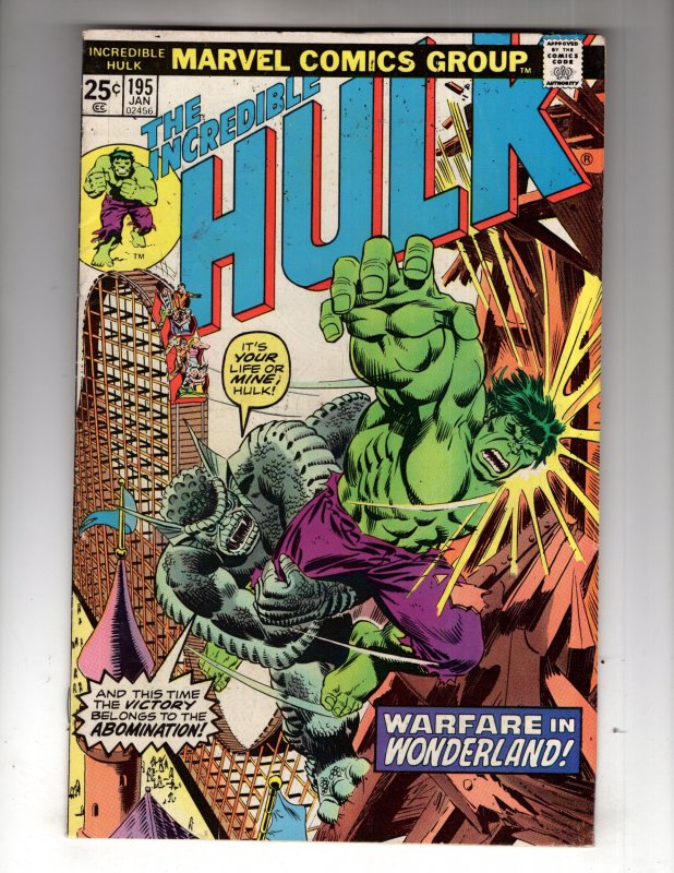 The Incredible Hulk #195 (1976)   / MC#33