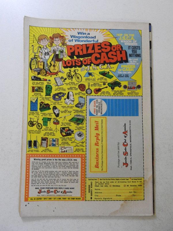 The Amazing Spider-Man #124 (1973) VG Cond moisture damage, rusty bottom staple