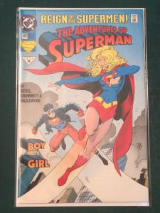 The Adventures of Superman #502 Reign of the Supermen