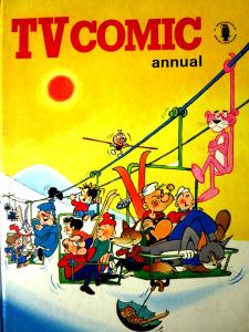 TV COMIC ANNUAL - Set of 11 British Annuals from 1965 to 1979 all F or better