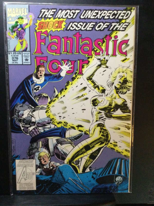 Fantastic Four #376 Direct Edition (1993)