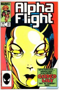 ALPHA FLIGHT #20, VF, Gilded Lily John Byrne, 1983 1985, more in store