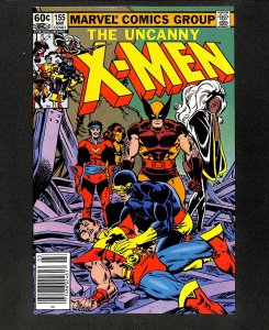 X-Men #155 Newsstand Variant 1st Brood!