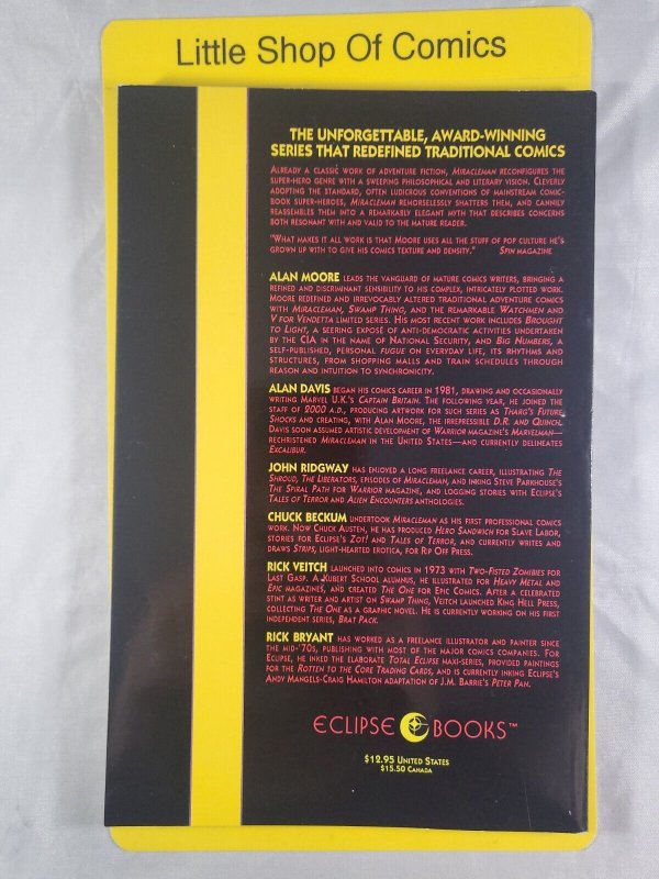 Miracleman Book Two The Red King Syndrome TPB 1990 Alan Moore