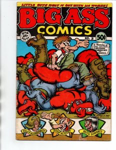 Big Ass Comics #2 - R Crumb - Underground - Rip Off Press - 1971 - VG