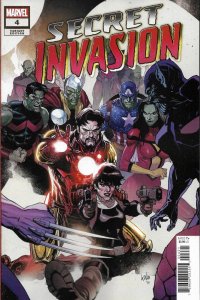 Secret Invasion (2022) #4 NM Leinil Yu Cover