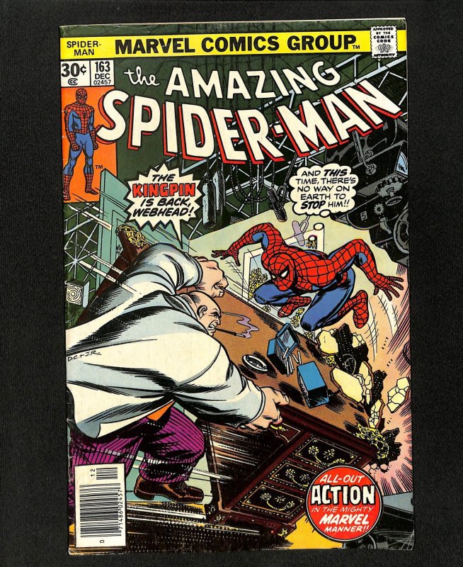 Amazing Spider-Man #163 Kingpin!