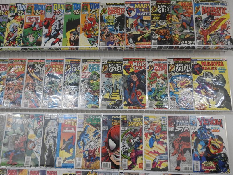 Huge Lot 130+ Comics W/ Transformers, Spider-Man, Fantastic Four+ Avg Fine+