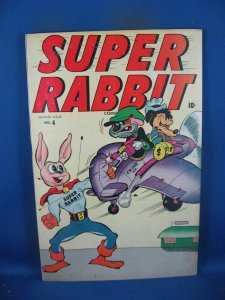 SUPER RABBIT 4 TIMELY F VF 1945