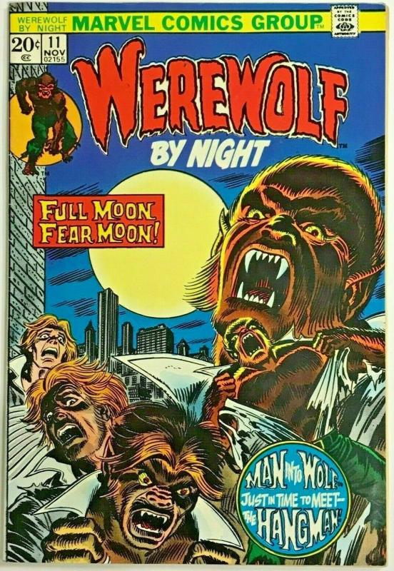 WEREWOLF BY NIGHT#11 VF 1973 MARVEL BRONZE AGE COMICS