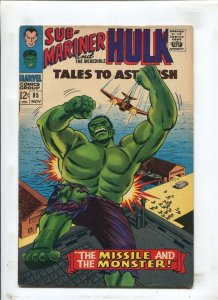 Tales to Astonish #85 - Prince Namor and Hulk (5.5) 1966