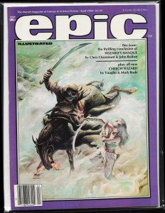 Epic Illustrated #23 (1984) Marada: The She-Wolf