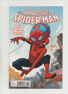 Amazing Spider-Man #16 - Tsum Tsum Variant Cover - (Grade 9.2) 2016