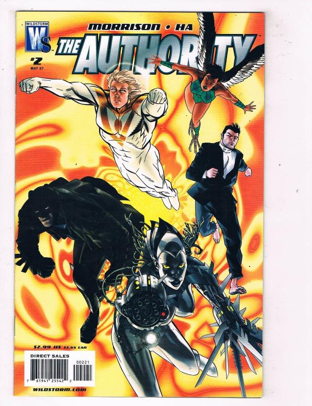 The Authority #2 VF/NM Wildstorm Comics Comic Book Morrison May 2007 DE46