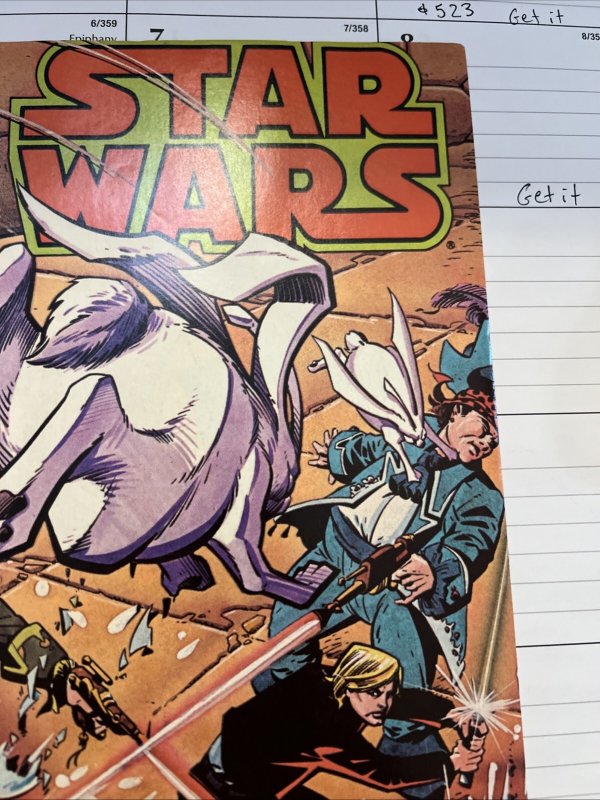 STAR WARS #105 Low Print Run 1986 VF-