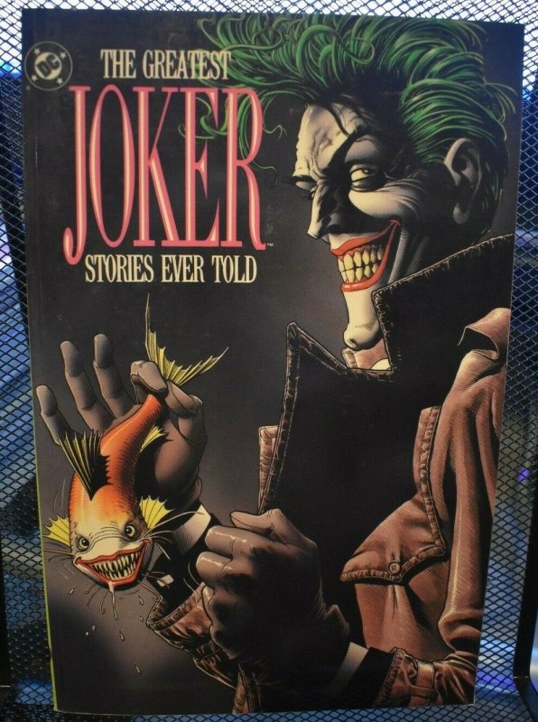 The Greatest Joker Stories Ever Told DC TPB RARE 1988 1st Print Batman Robin