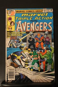 Marvel Triple Action #47 (1979) Mid-te FN- Reprints 1st Ultron Wow!