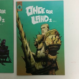 Once Our Land Book Two Issues #1 #2 #3 #4 Full Set Peter Ricq 2019 Scout Comics