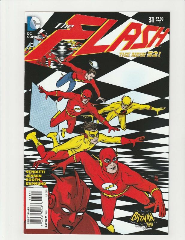 Flash #31 (DC Comics) 1:25 Batman '66 Allred Variant HTF