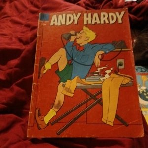 Andy Hardy Comic Book Dell Comics #6 September-November 1954 Golden Age TV show