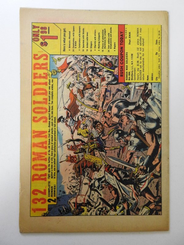 The Avengers #53 (1968) VG- Condition 3 centerfold wraps detached bottom staple