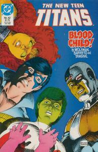 New Teen Titans, The (2nd Series) #42 VF/NM ; DC | Marv Wolfman