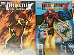 X-MEN PHOENIX ENDSONG#1-5 VF/NM LOT 2005  MARVEL COMIC