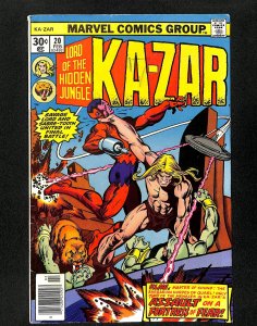 Ka-Zar (1974) #20