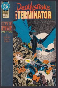 Deathstroke the Terminator 7 (1992) NM+ 9.6 Batman DC Comics