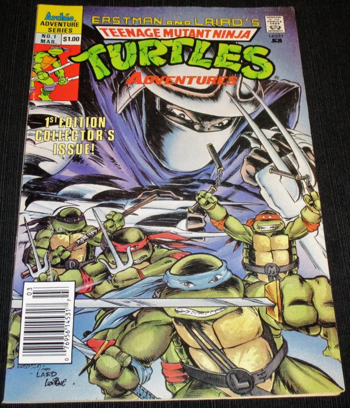 Teenage Mutant Ninja Turtles Adventures #1 (1989)