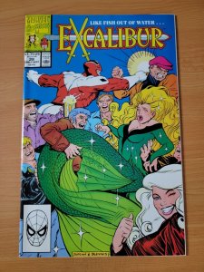 Excalibur #28 Direct Market Edition ~ NEAR MINT NM ~ 1990 DC Comics