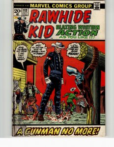 The Rawhide Kid #113 (1973) Rawhide Kid