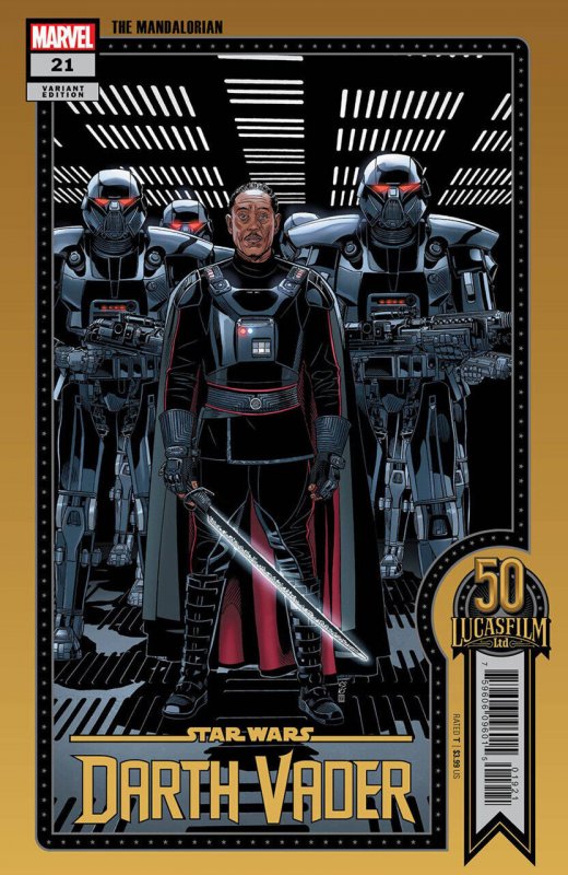 Star Wars: Darth Vader (2020) #21 NM 1st Moff Gideon Cover Lucasfilm Variant