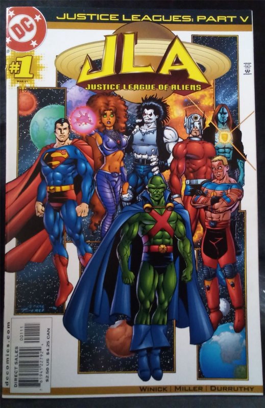 Justice Leagues: Justice League of Aliens 2001 DC Comics Comic Book