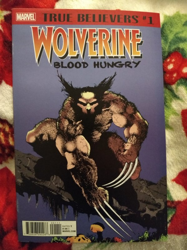 Wolverine Blood Hungry True Believers #1 NM