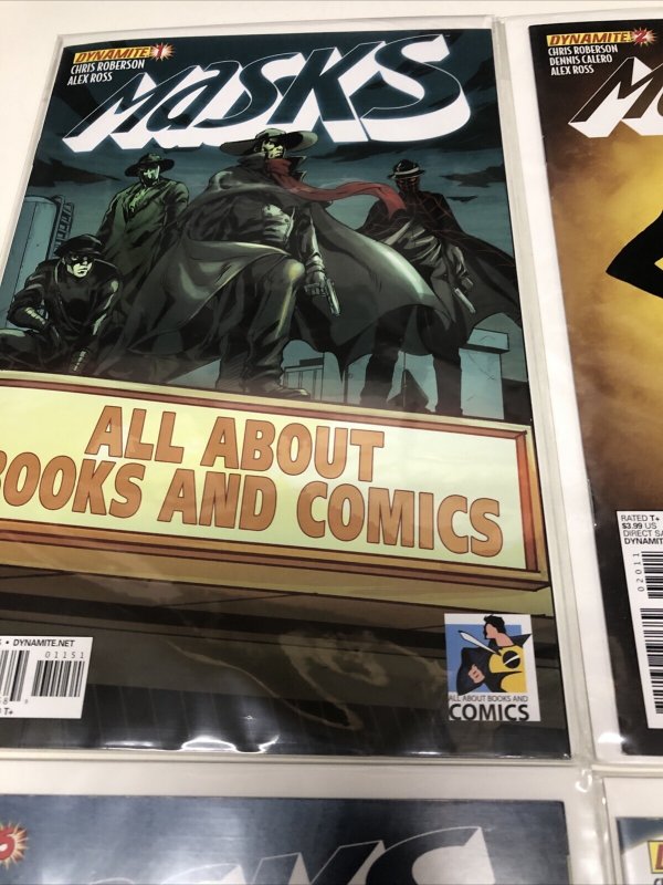 Masks (2012) #1-8(VF/NM) Alex Ross • Chris Roberson • Dynamite Entertainment