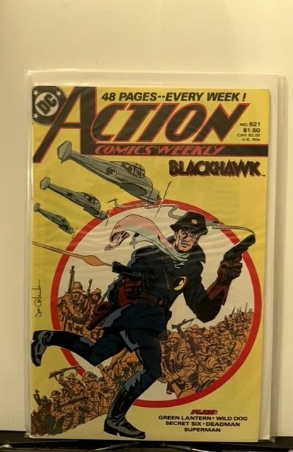 Lot of 2 Action Comics Weekly #584&621 (1986&1988)