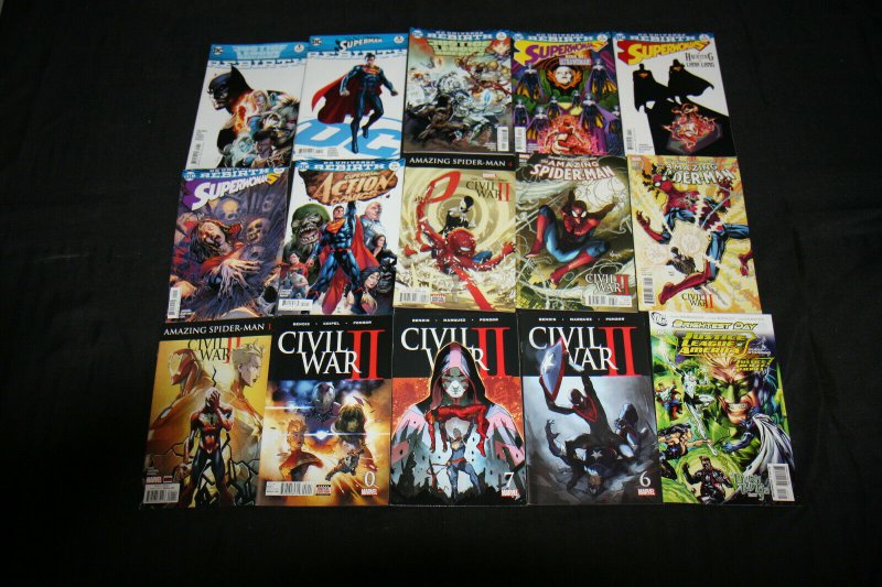 D.C. REBIRTH LOT OF 421 WITH VARIANTS...  VF - NM