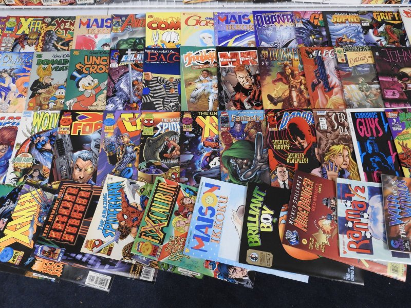 Huge Lot 180+ Comics W/ X-Men, Spider-Man, Daredevil, +More! Avg FN Condition!