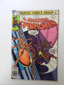 The Amazing Spider-Man #213 VF- condition