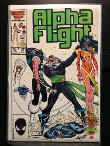 Alpha Flight #37 Direct Edition (1986)