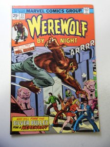 Werewolf by Night #23 (1974) FN+ Condition MVS Intact