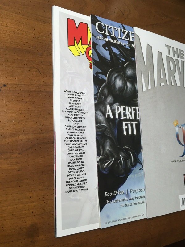 KEY The Marvels #1 #2 Alan Quah virgin variant Marvel #1000 2021