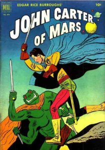 Four Color Comics (2nd Series) #375 GD ; Dell | low grade comic John Carter of M