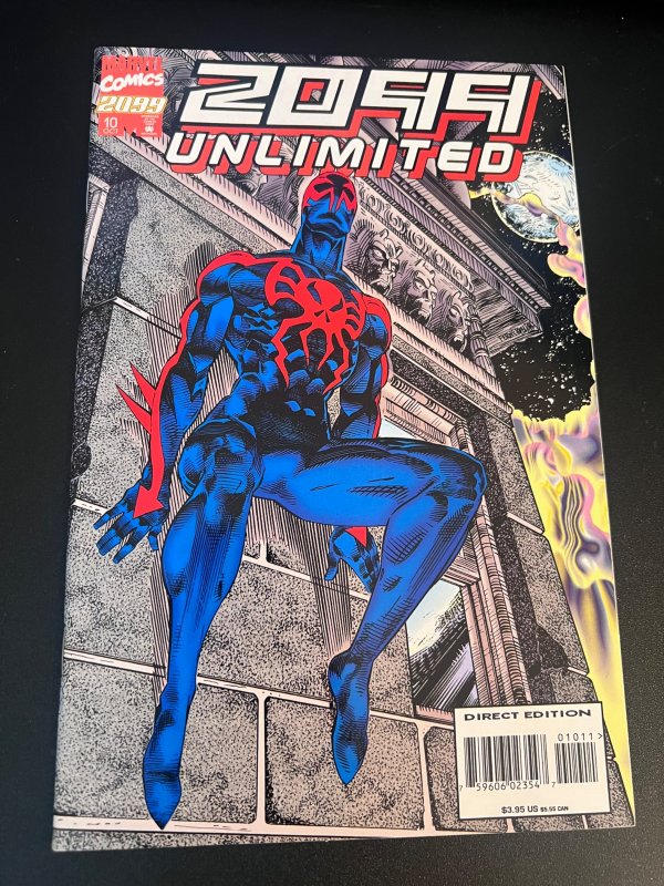 2099 Unlimited #1 - 10 (1993 - 1995) Complete anthology run Cyberpunk Marvel Uni