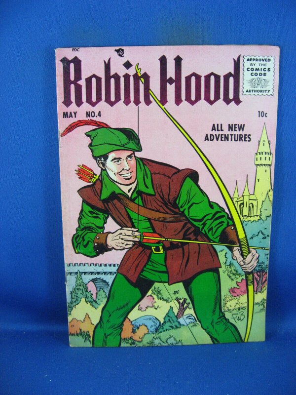 ROBIN HOOD  4 VG F SUSSEX PUBS 1956