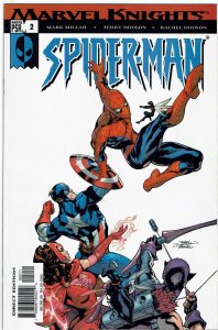 Spider-Man Marvel Knights # 2Mark Millar Avengers Black Cat NM