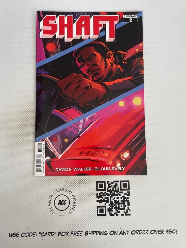 Shaft # 2 NM 1st Print Variant Cover Dynamite Comic Book Walker / Evely 11 MS11