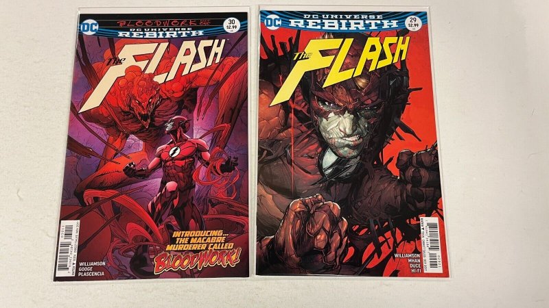 4 The Flash DC Comics books #29 30 31 32 Williamson 35 JW33